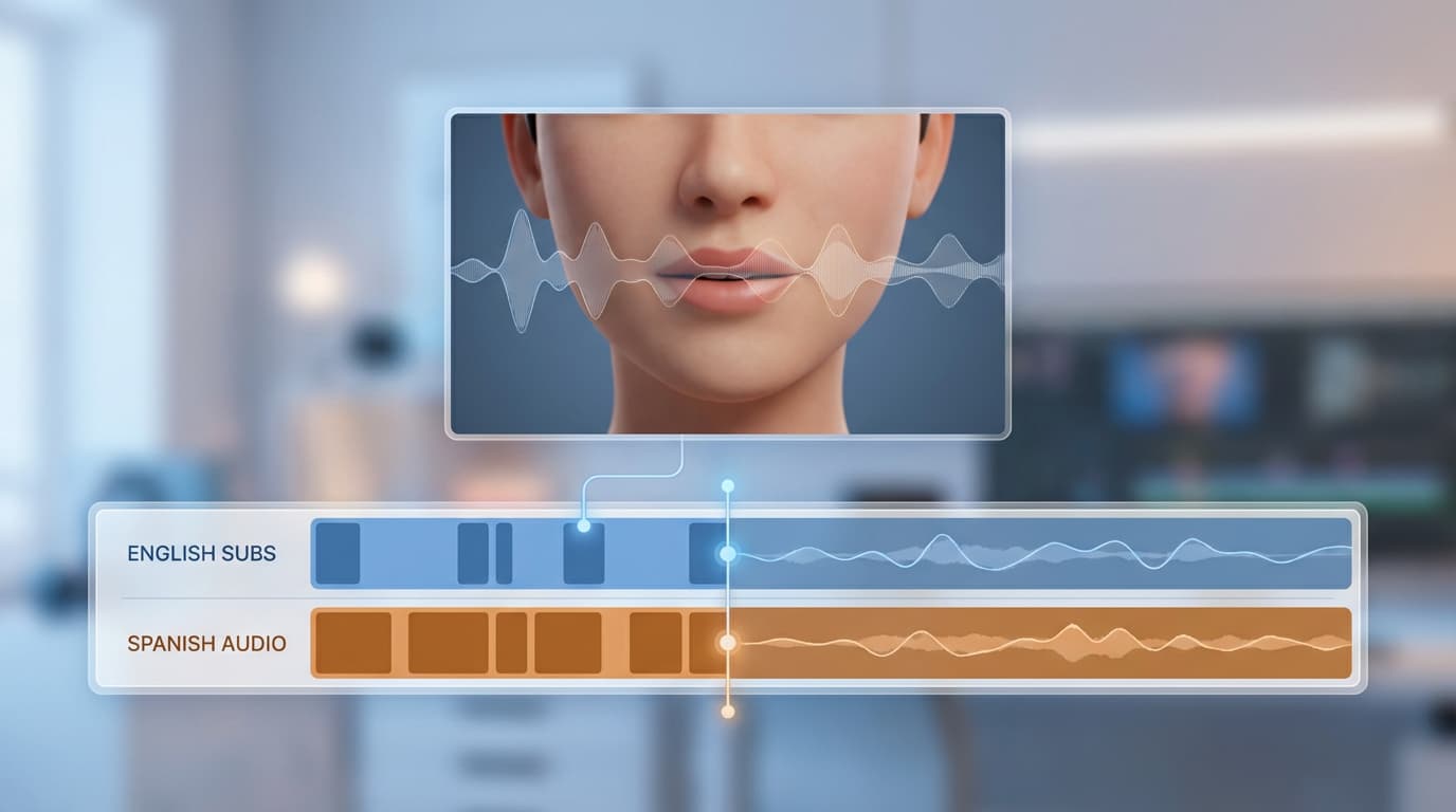 Precise Dialogue Synchronization
