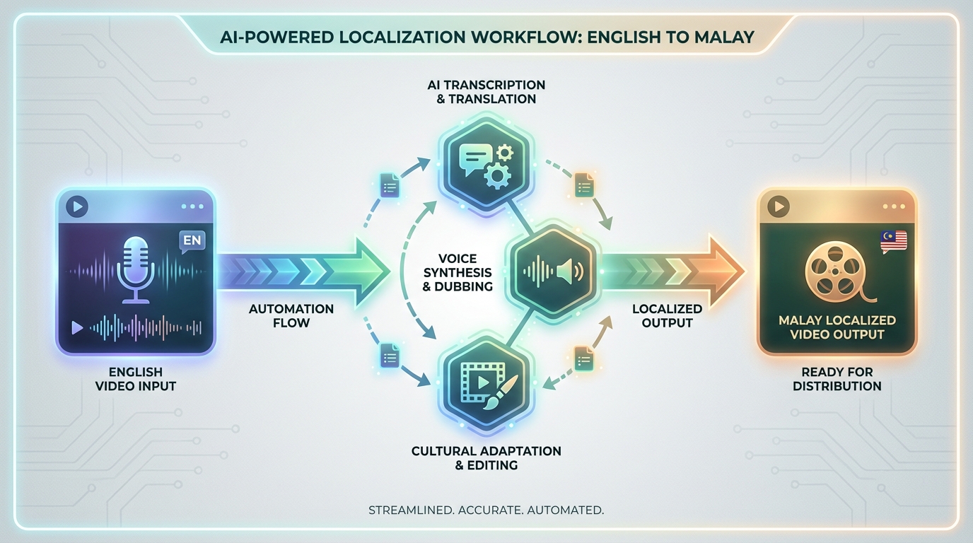 Efficient Multilingual Video Workflow
