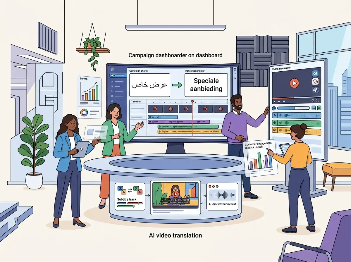 Marketing Teams Adapting Campaign Video