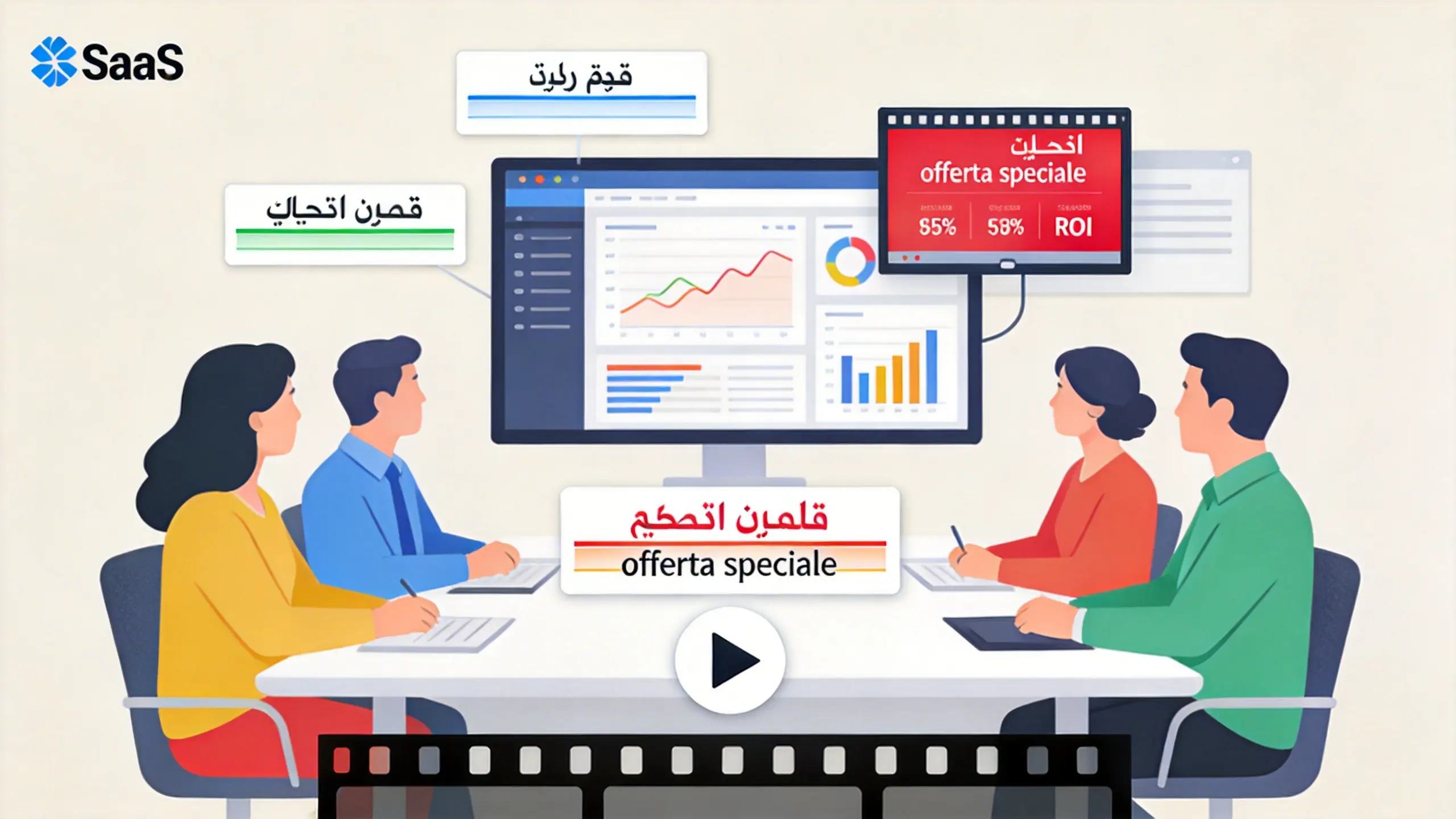 Marketing Teams Localizing Campaign Video