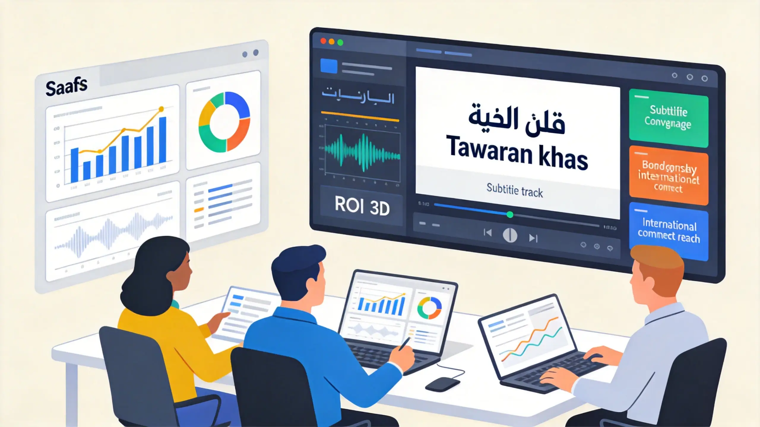 Marketing Teams Localizing Campaign Video