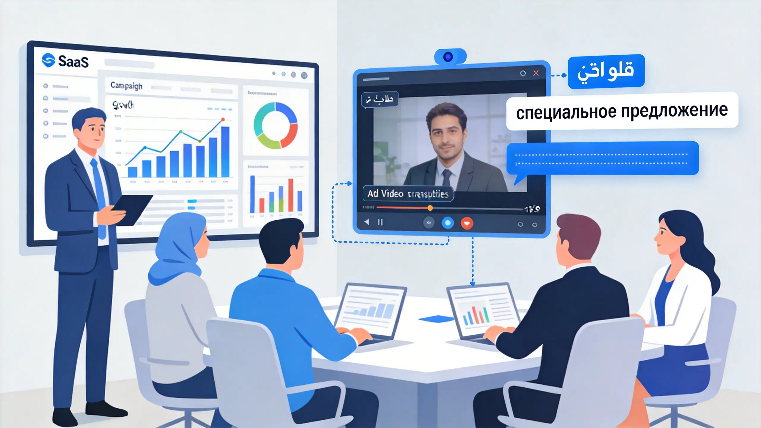 Marketing Teams Adapting Campaign Videos