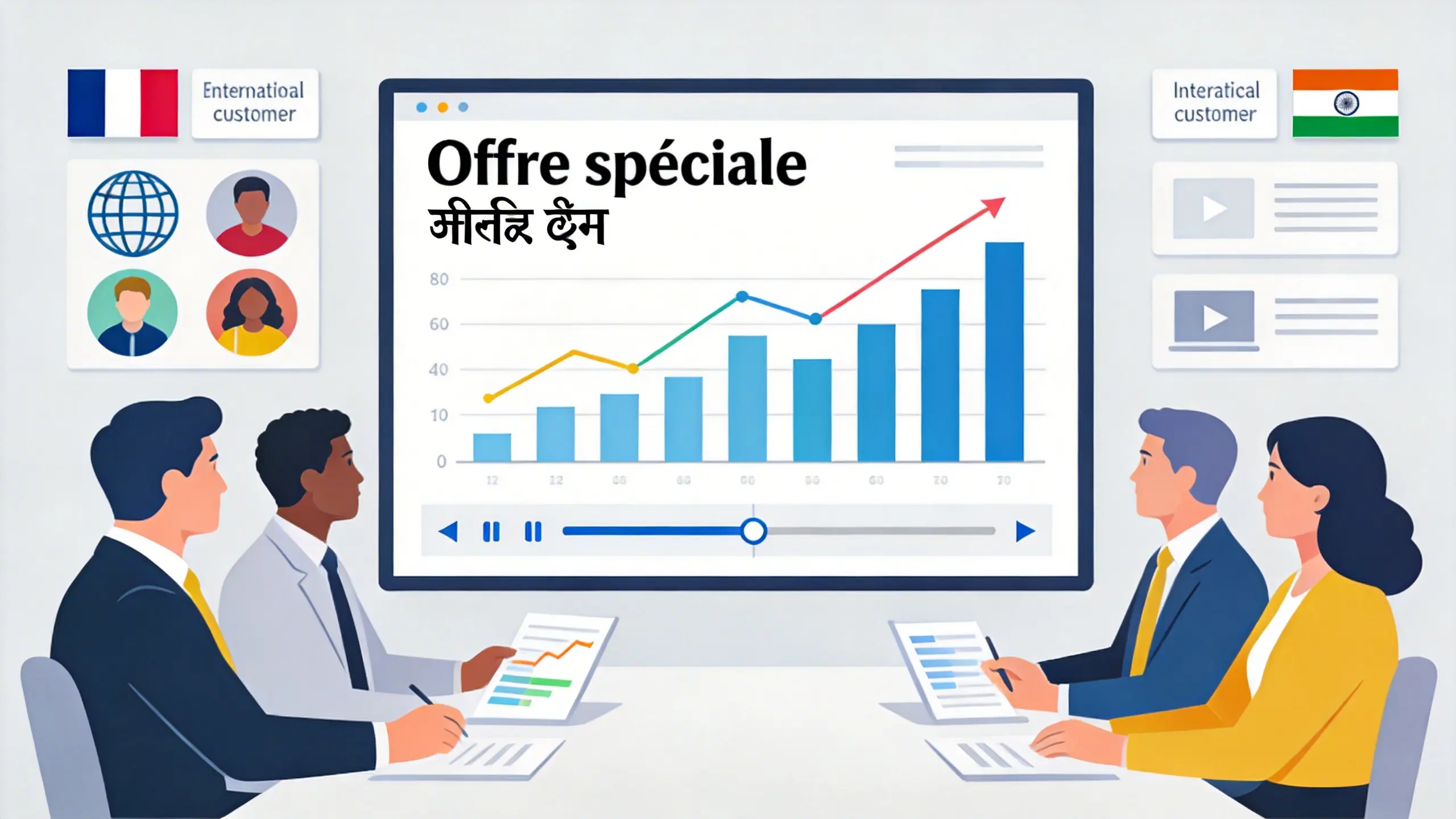 Marketing Teams Localizing Campaign Video