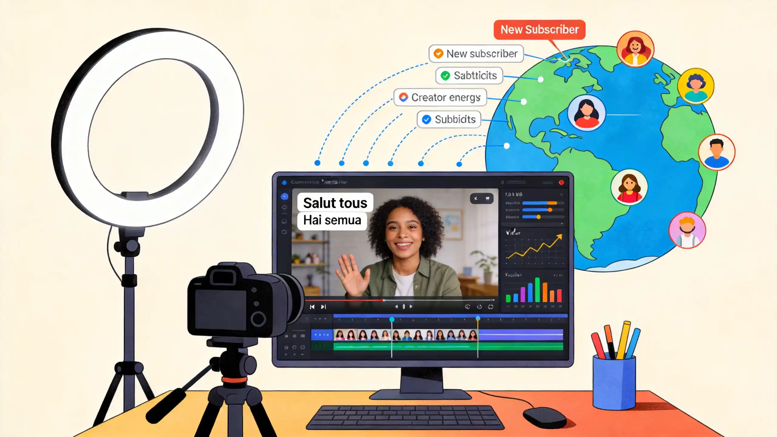 Creators Reaching Indonesian Viewers