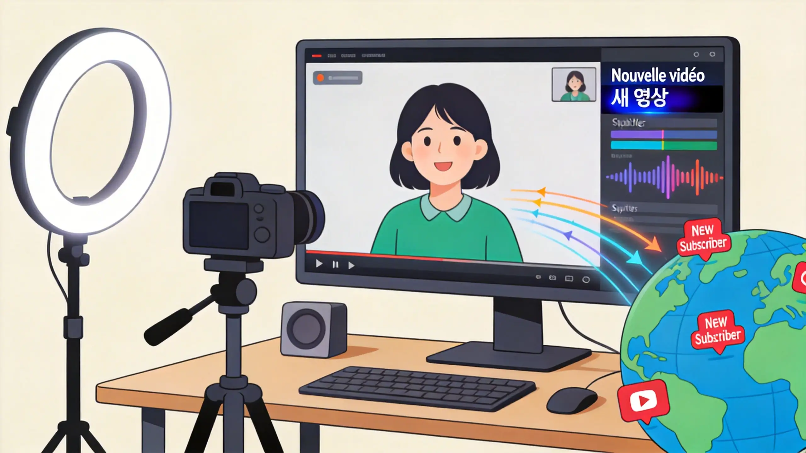 Creators Reaching Korean-Speaking Viewers