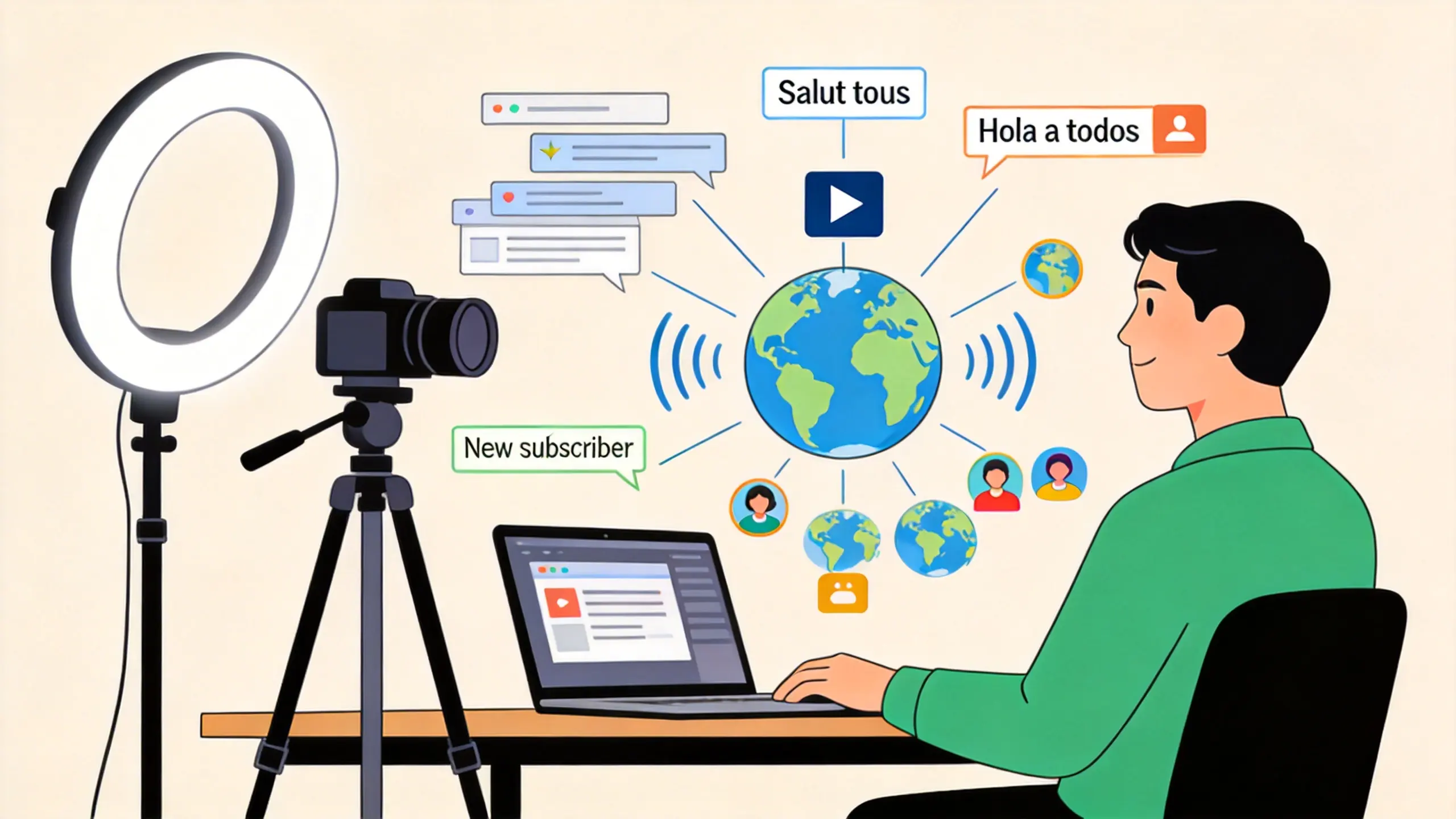 Creators Growing Spanish Reach