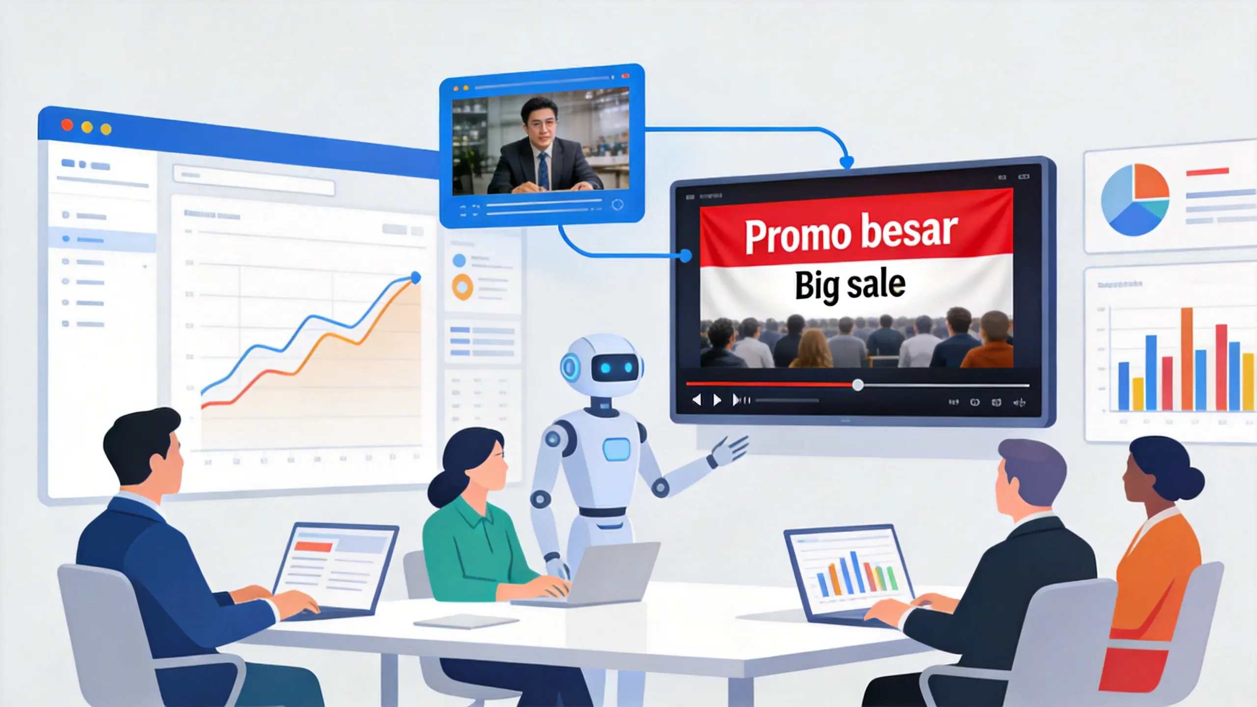 Marketing Teams Localizing Campaign Video