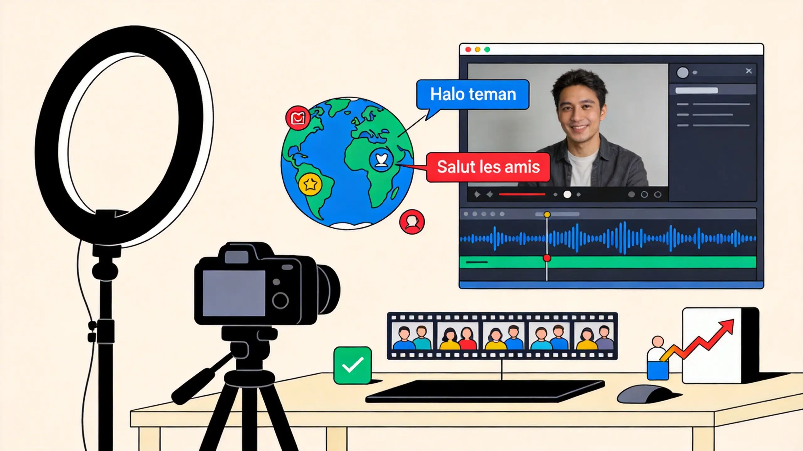 Creators Reaching French-Speaking Viewers