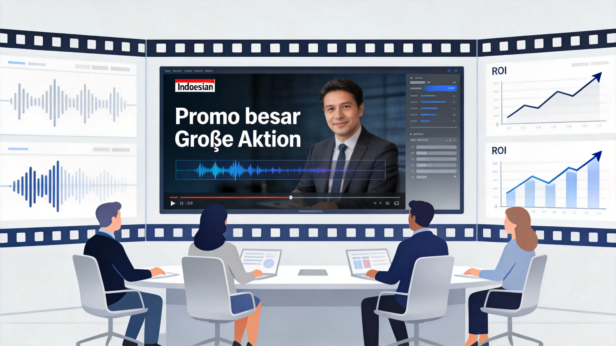 Marketing Teams Localizing Campaign Video