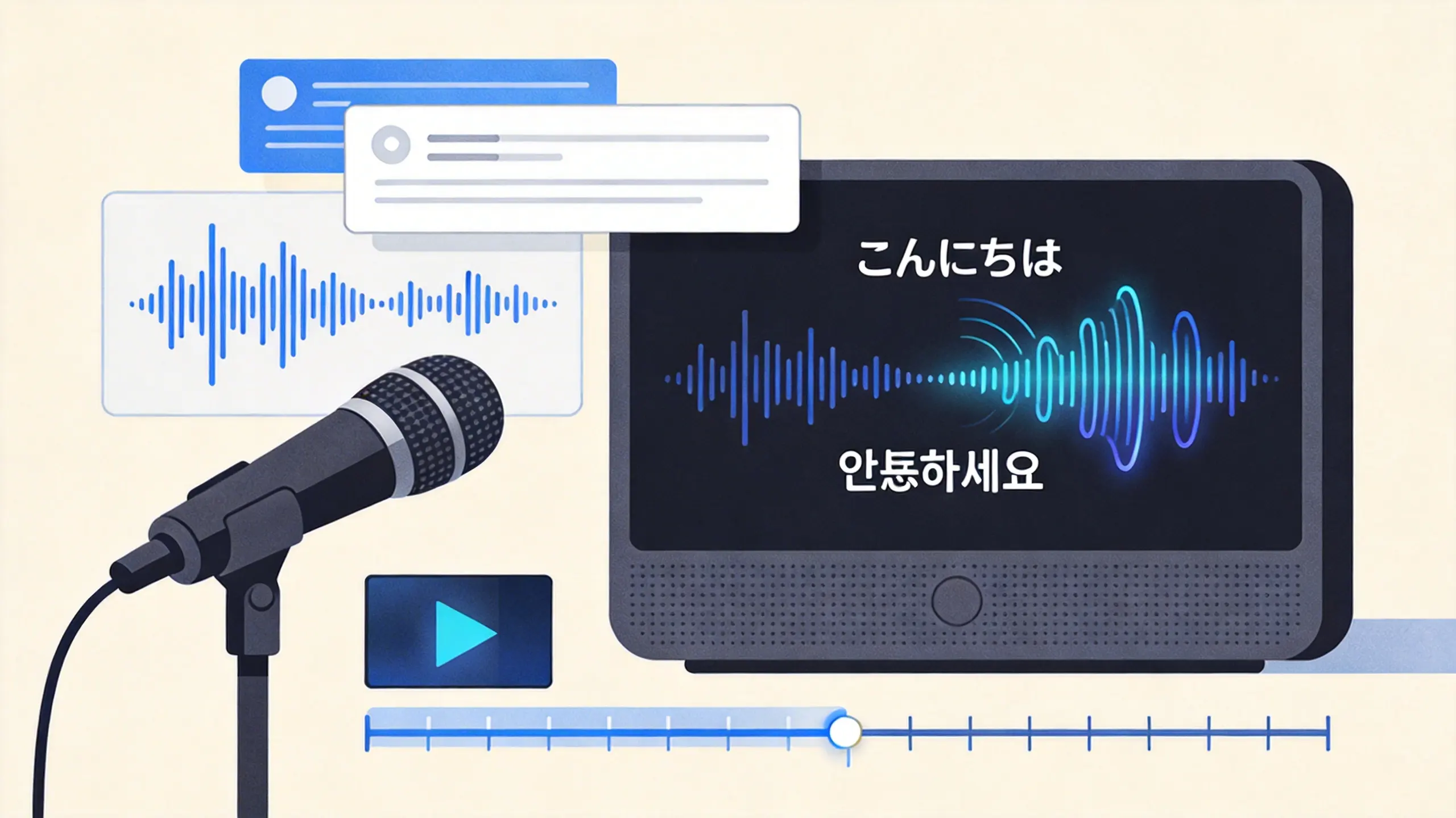Natural Korean Voice Output