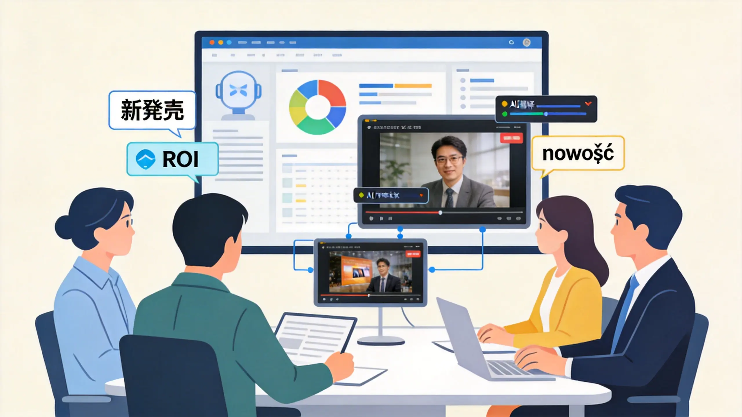 Marketing Teams Adapting Campaign Videos