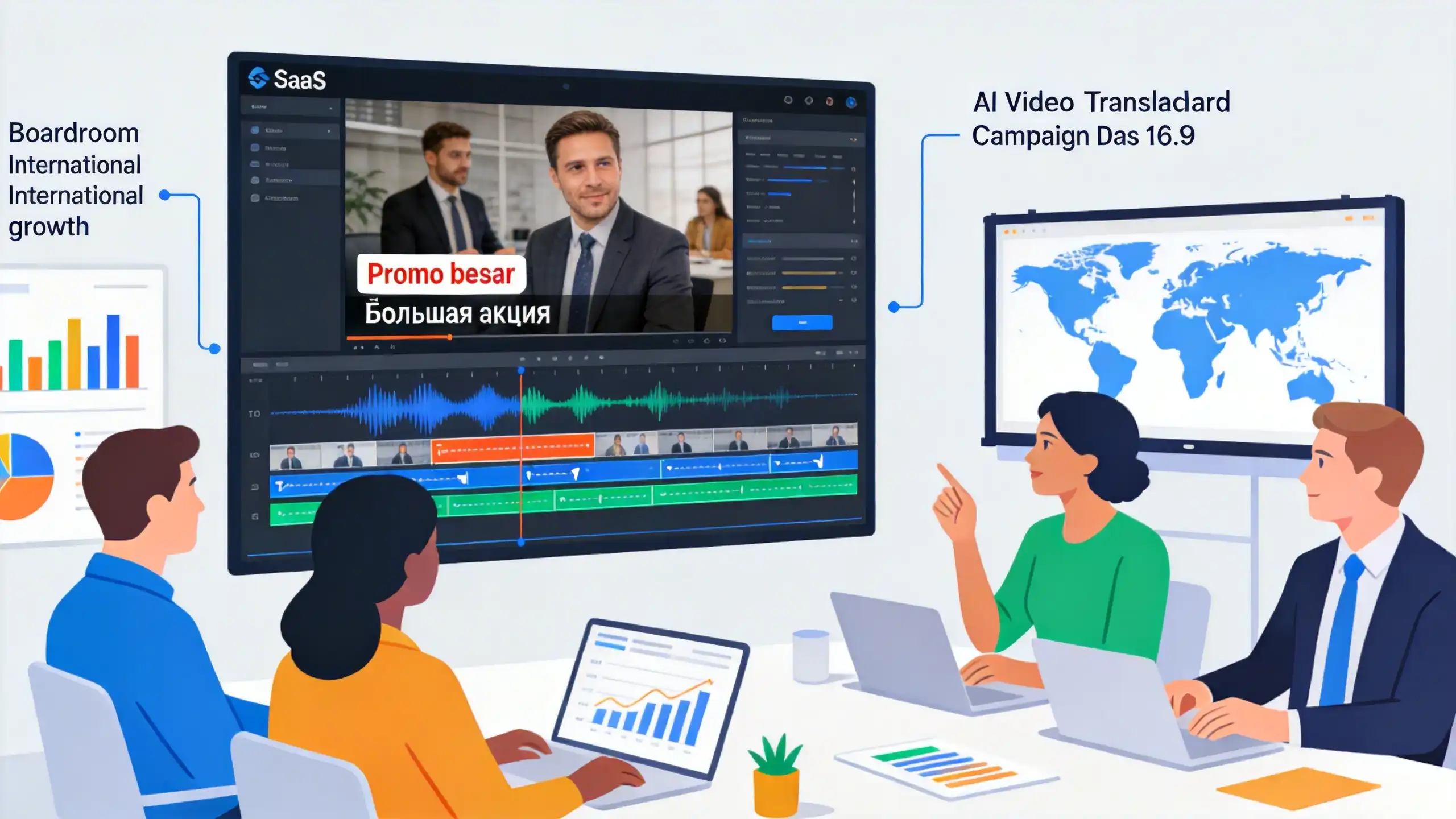 Marketing Teams Adapting Campaign Videos