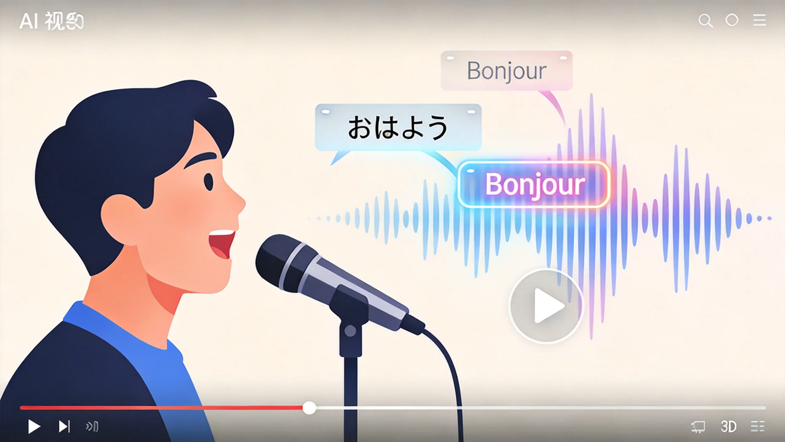 Natural French Voice Output