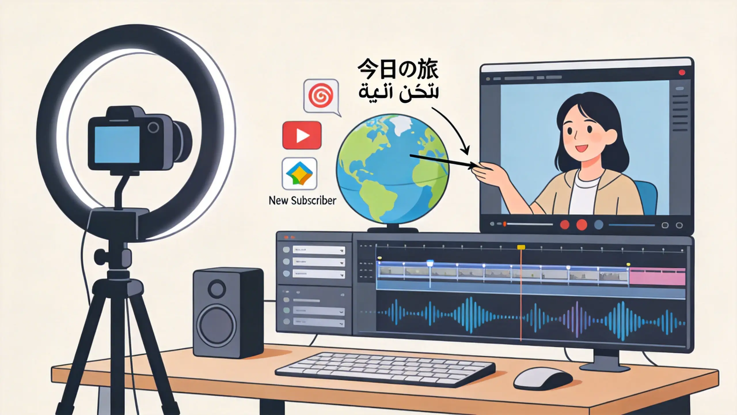 Creators Reaching Arabic Viewers