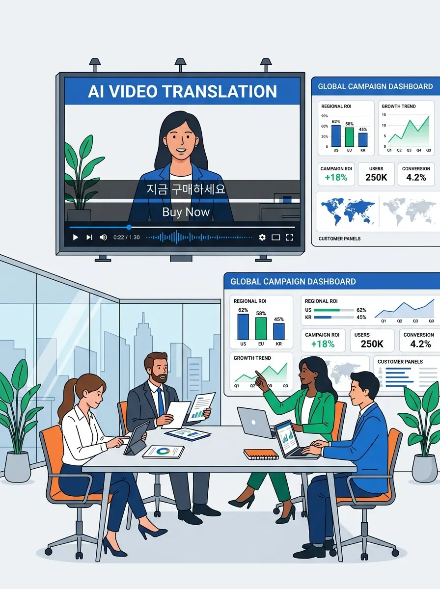 Marketing Teams Adapting Campaign Videos