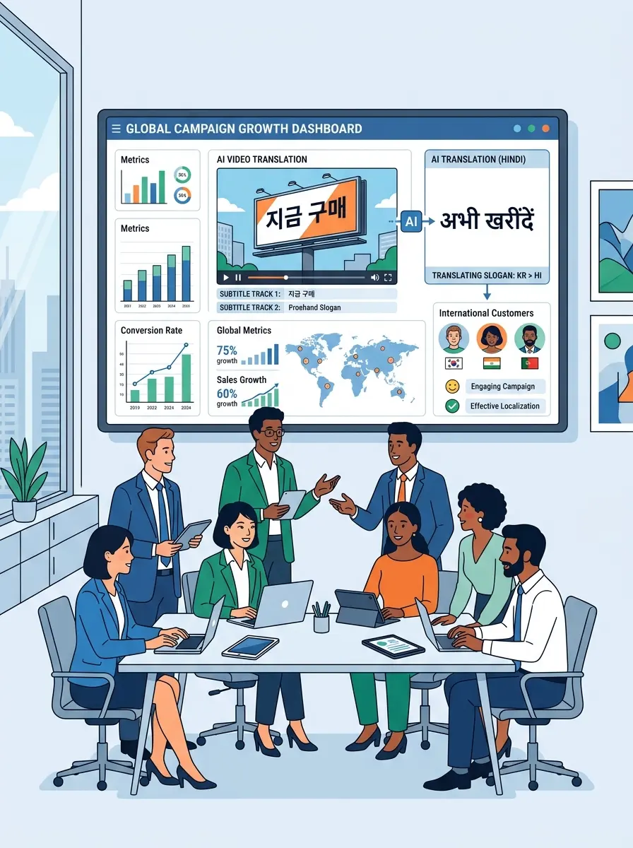 Marketing Teams Adapting Campaign Videos