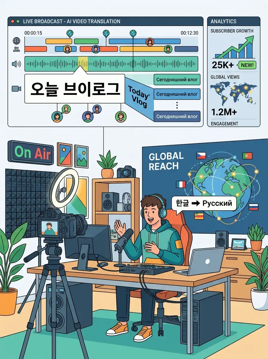 Creators Reaching Russian-Speaking Viewers