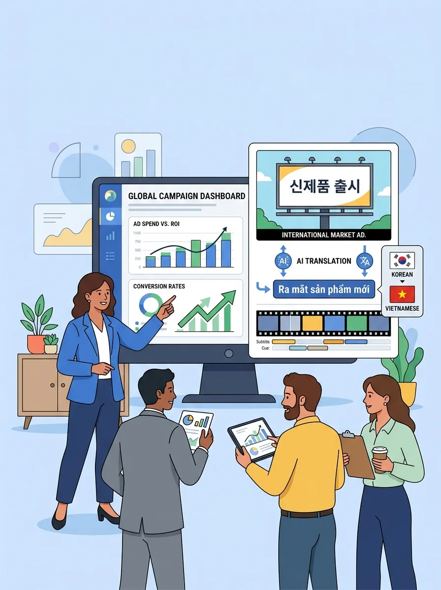 Marketing Teams Adapting Campaign Videos