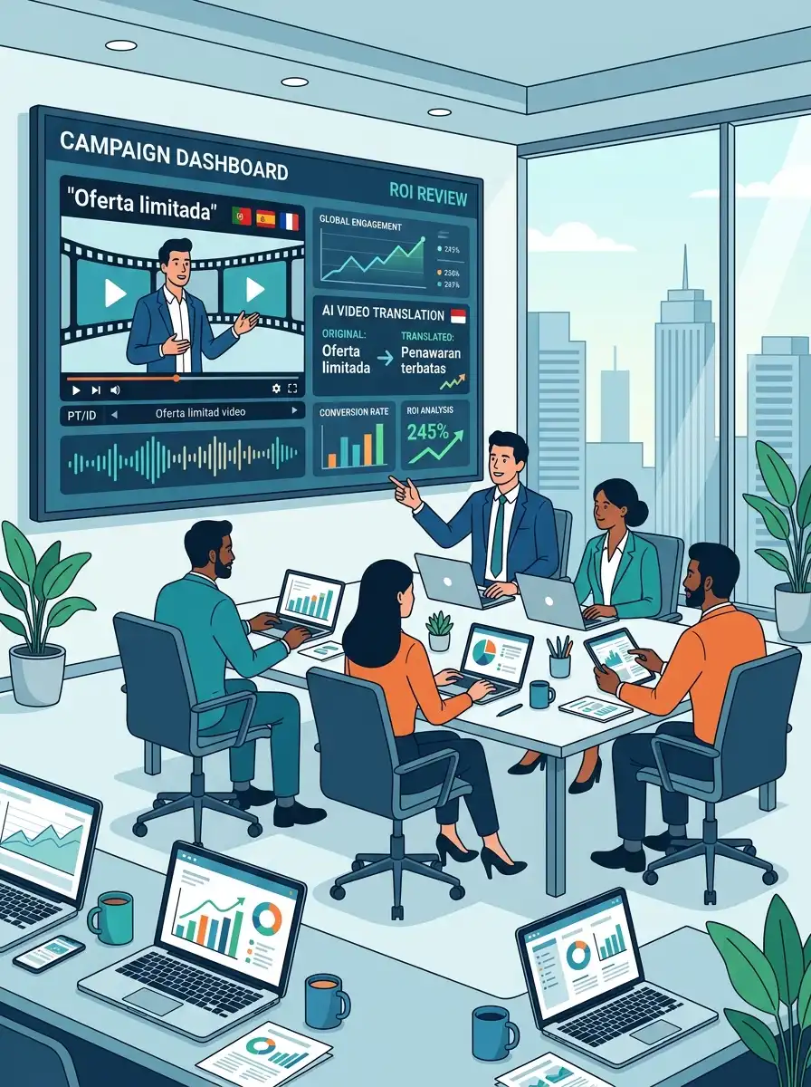 Marketing Teams Adapting Campaign Videos