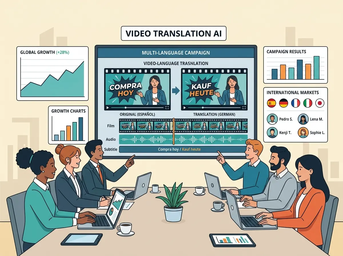 Marketing Teams Adapting Campaign Videos