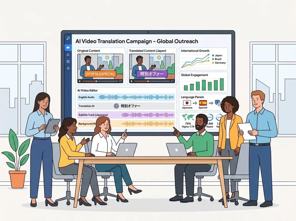 Marketing Teams Adapting Campaign Video