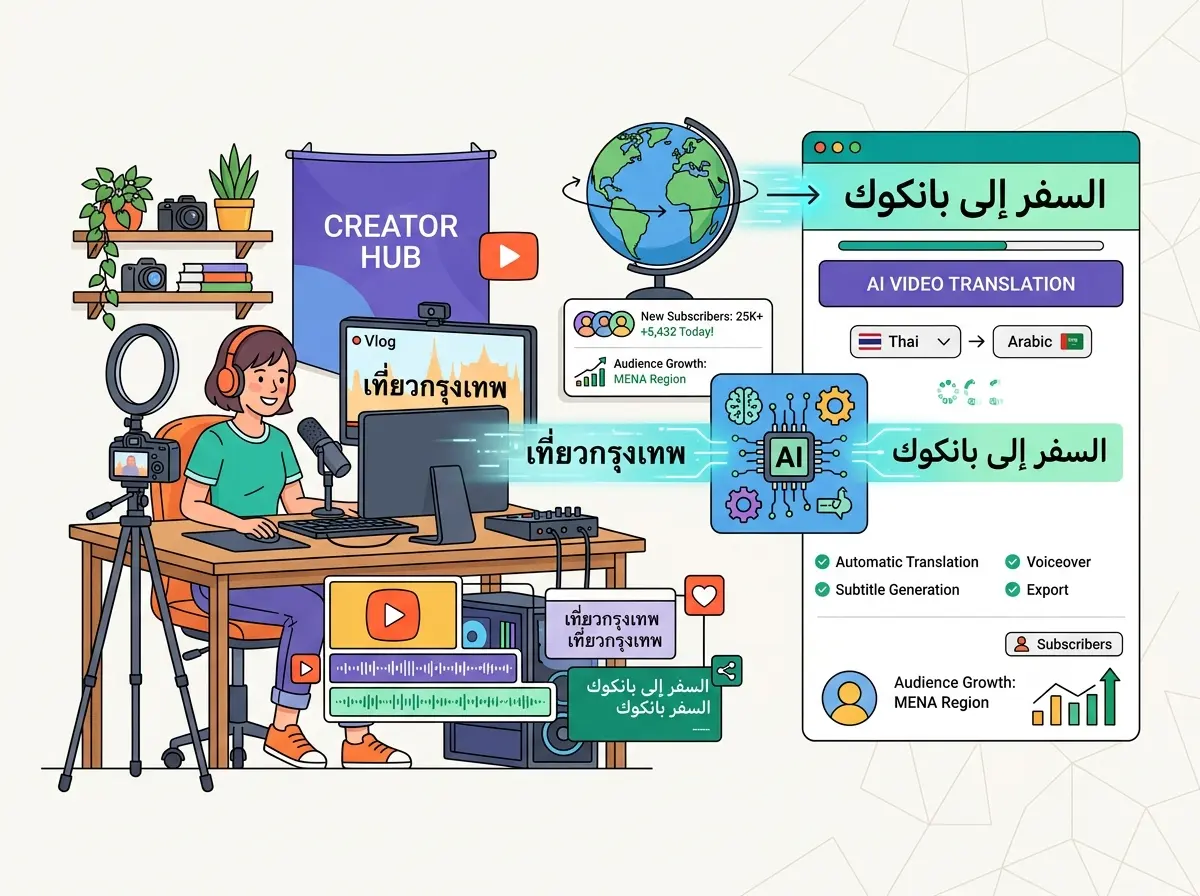 Creators Reaching Arabic-Speaking Viewers