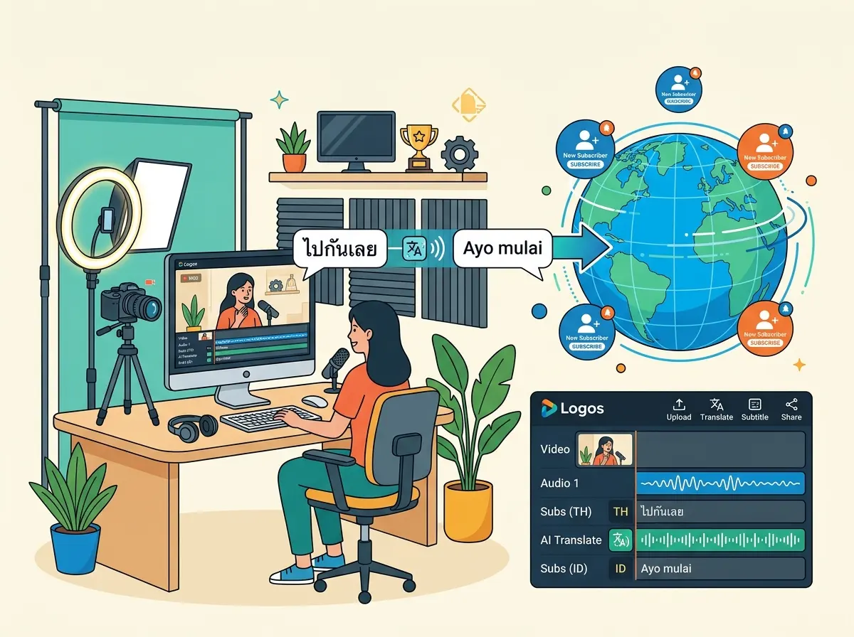 Creators Reaching Indonesian-Speaking Viewers