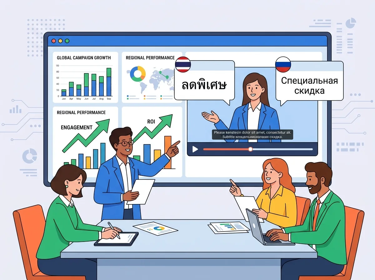 Marketing Teams Adapting Campaign Video