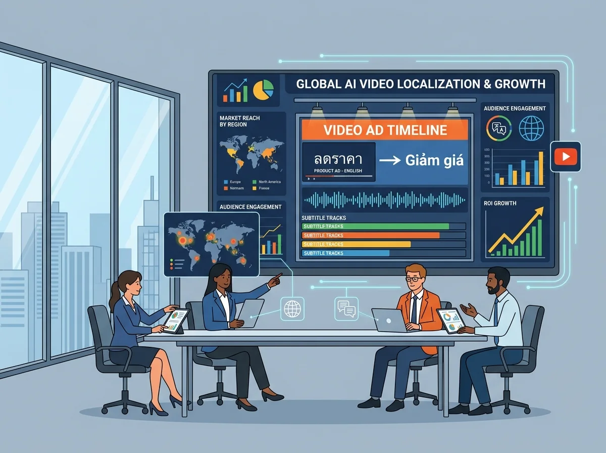 Marketing Teams Localizing Campaign Video