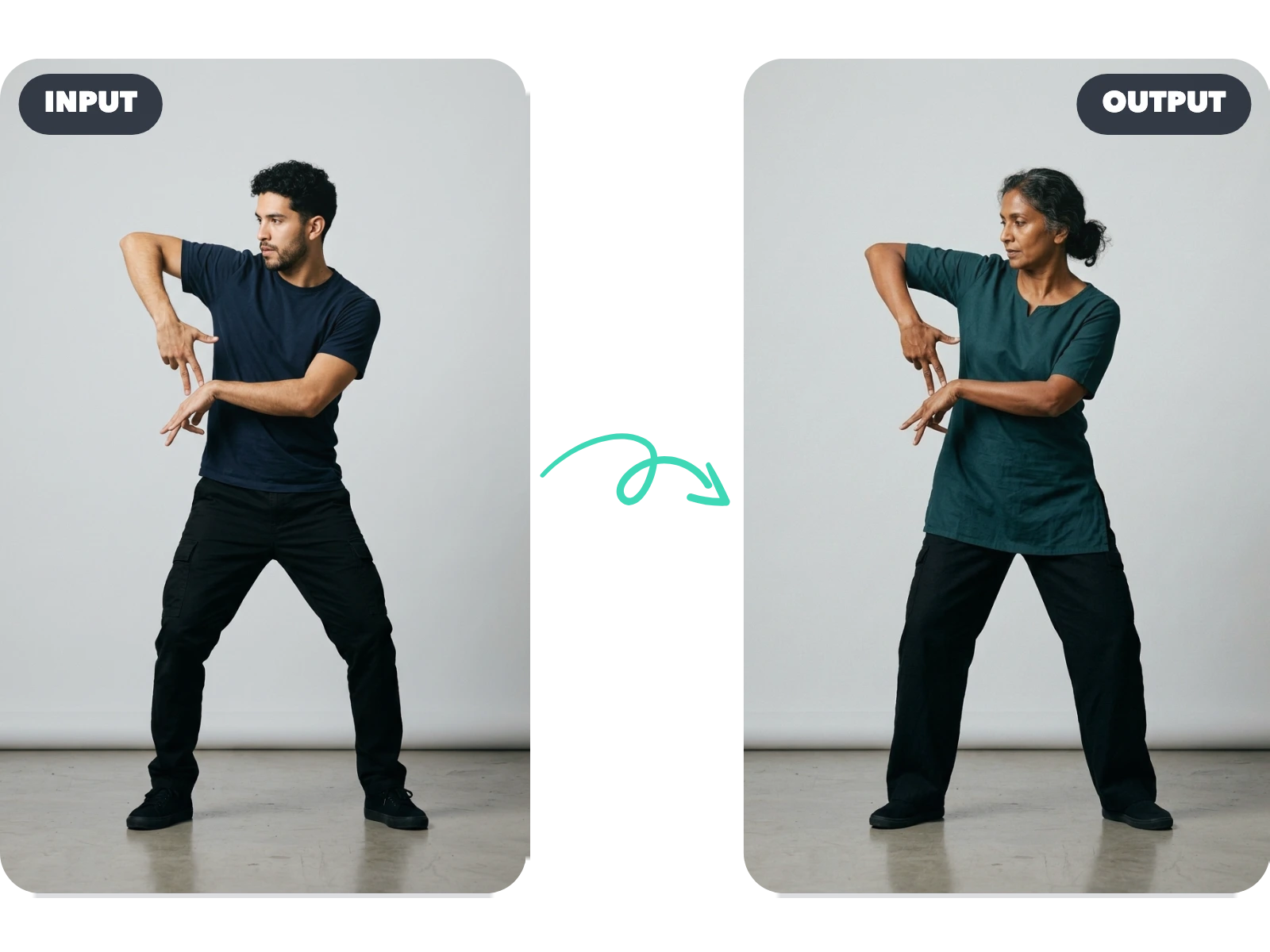 Same Pose Meme Motion 