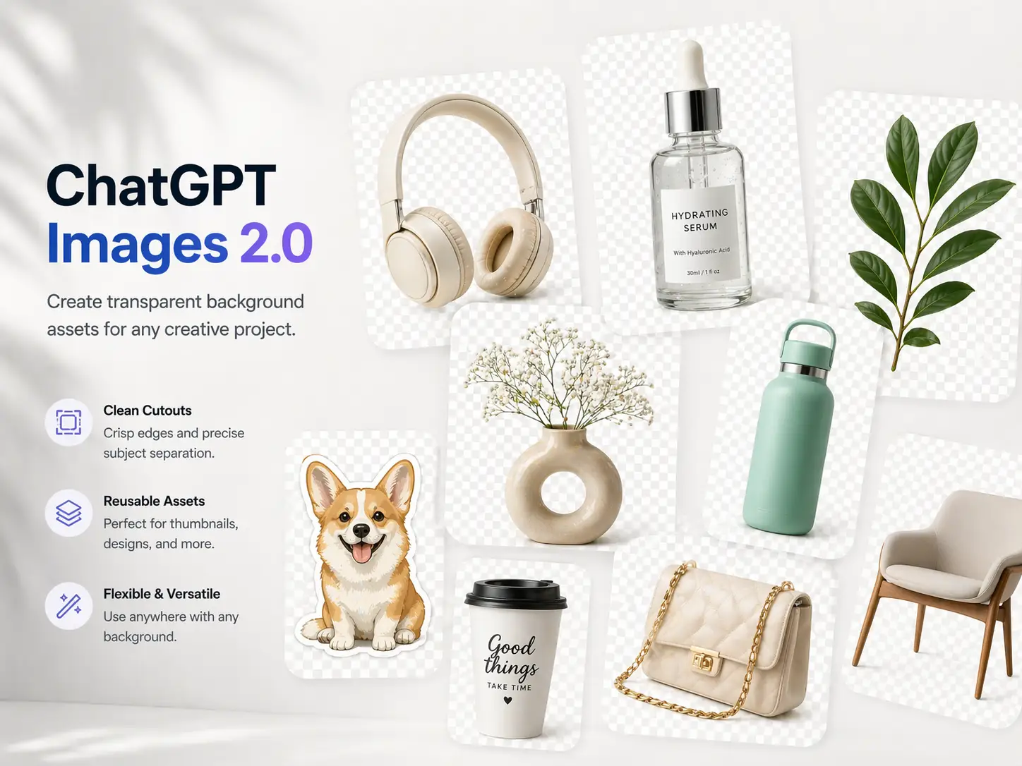 Create Transparent Background Assets