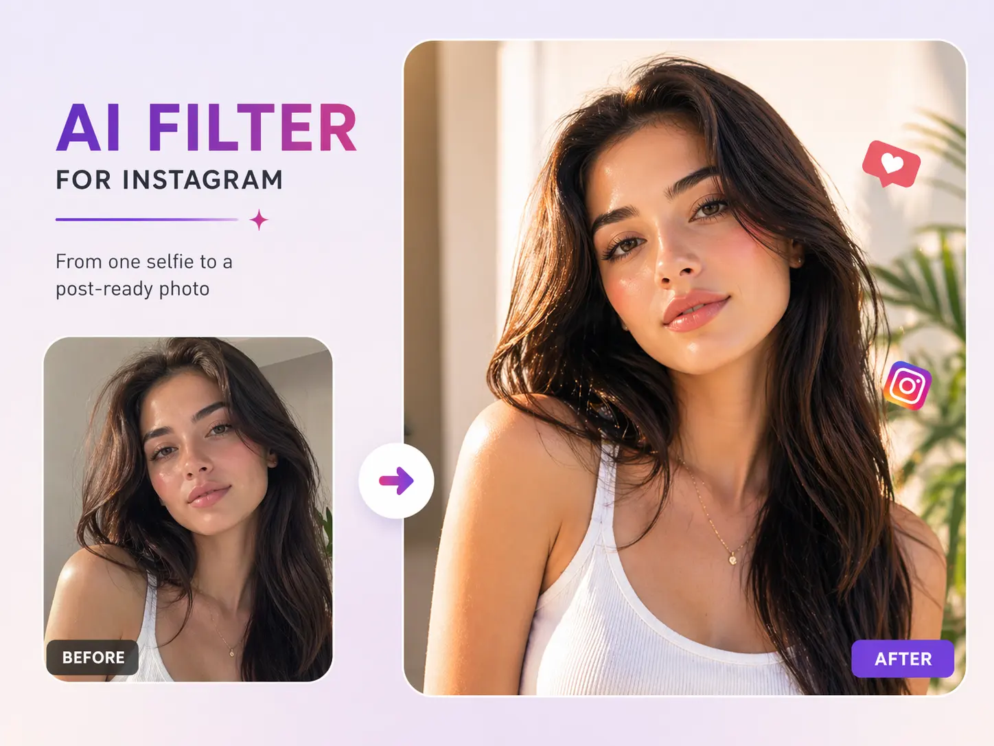 От одного селфи до готовой фотографии 