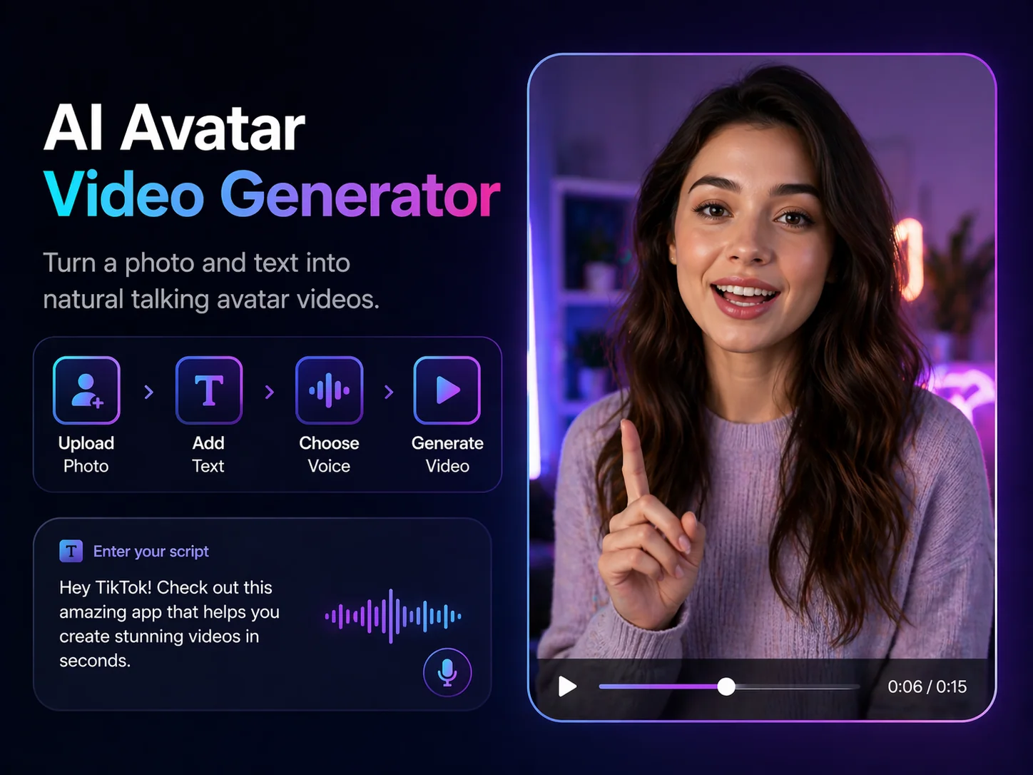 Add Talking-Avatar Delivery When You Need It
