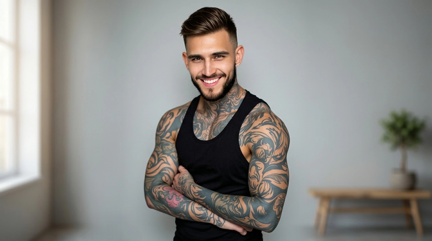 Tatuaje de brazo completo 