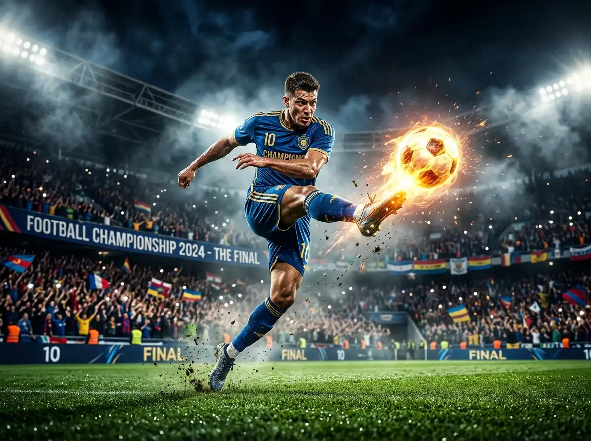 Design AI Football Card Style Images
