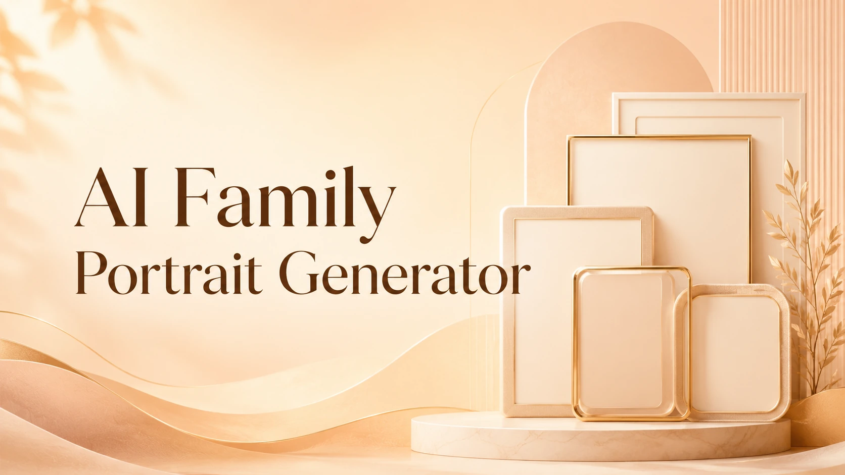 AI Family Portrait Generator จากรูป