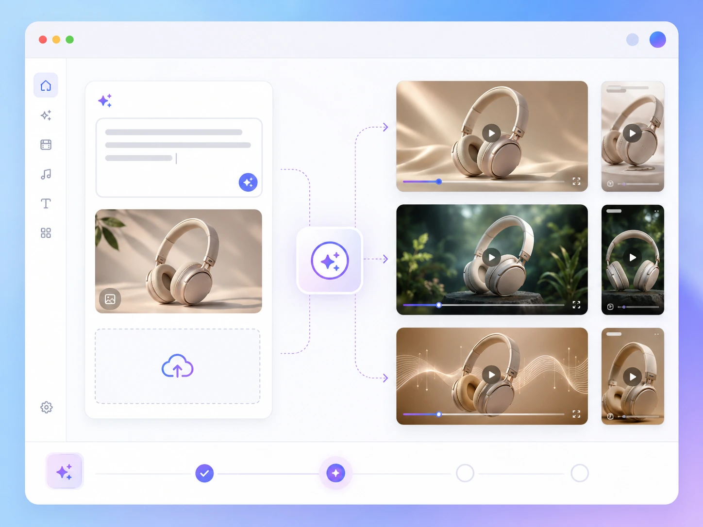 Produk Foto ke Video AI Generator 