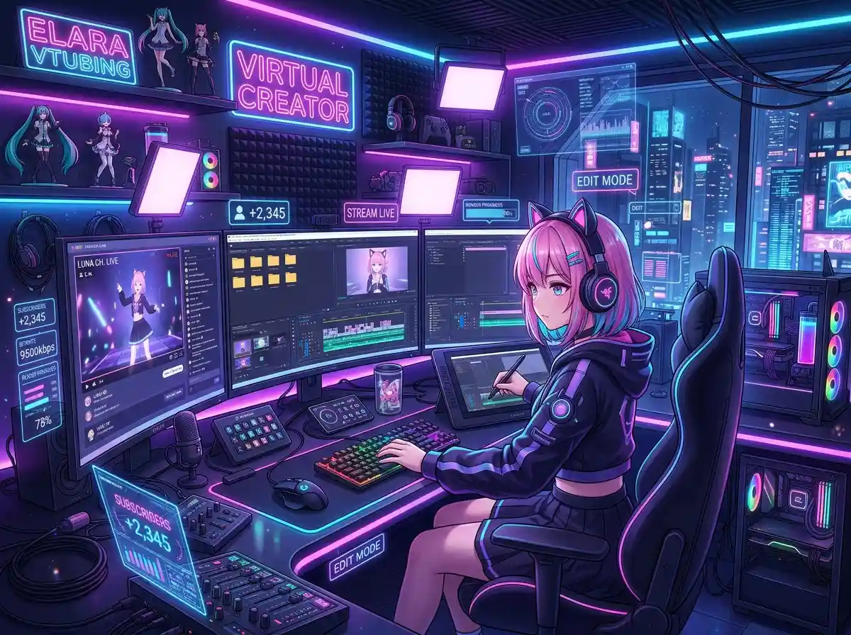 Generate Talking VTuber Clips