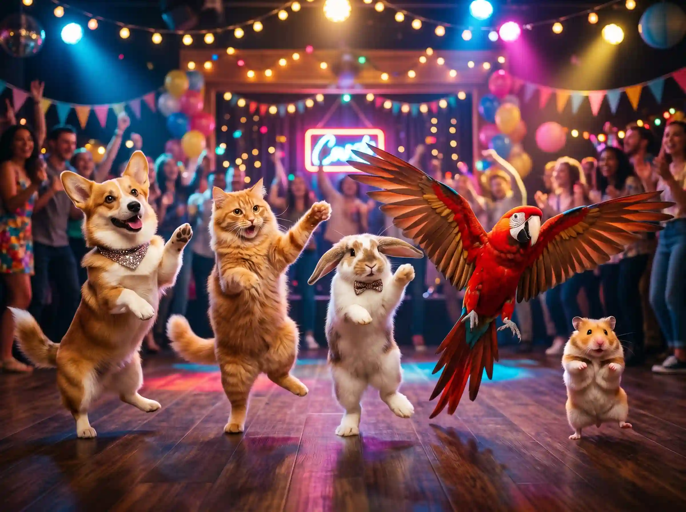 Trabaja con diferentes animales 