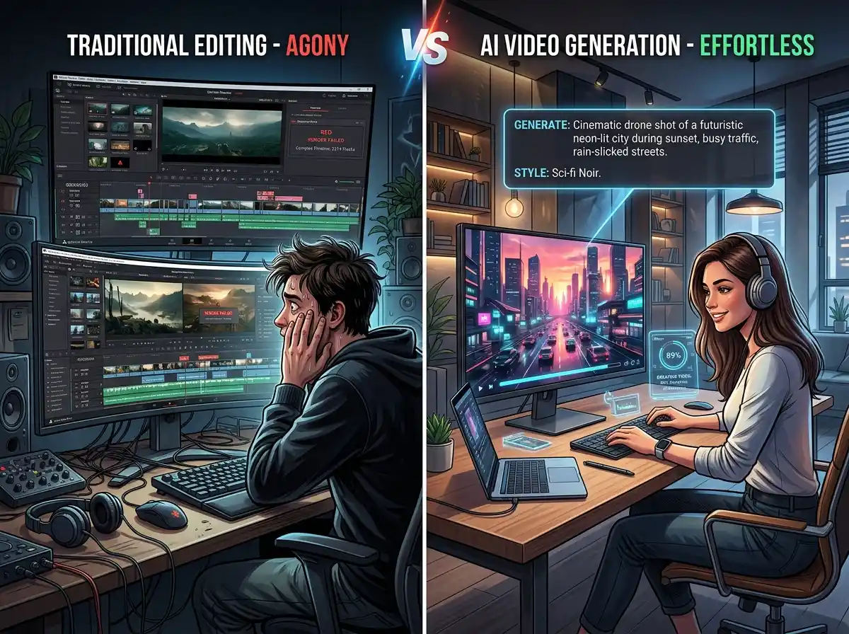 Tidak ada pengalaman editor profesional yang diperlukan