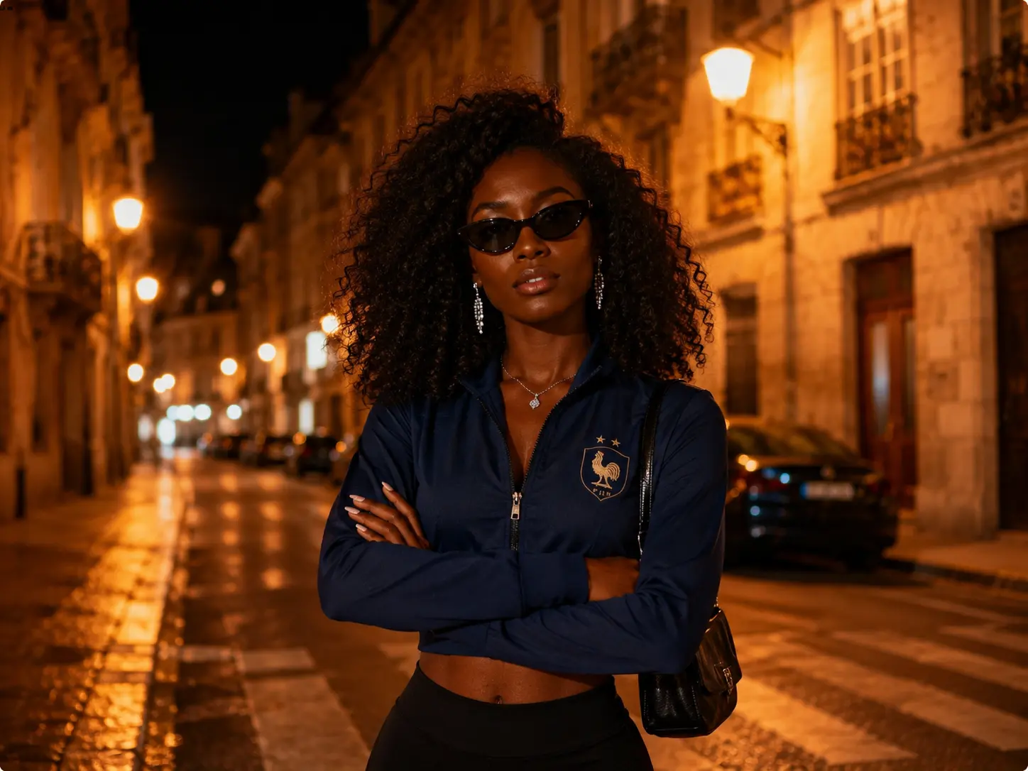 Team-Colored Streetwear Jacket