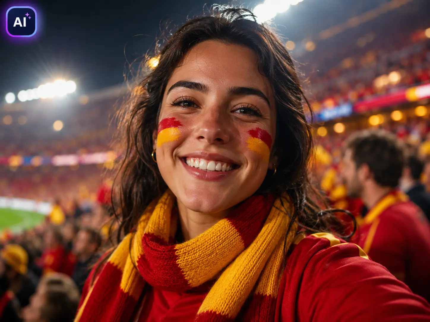 Realistic World Cup Fan Photos
