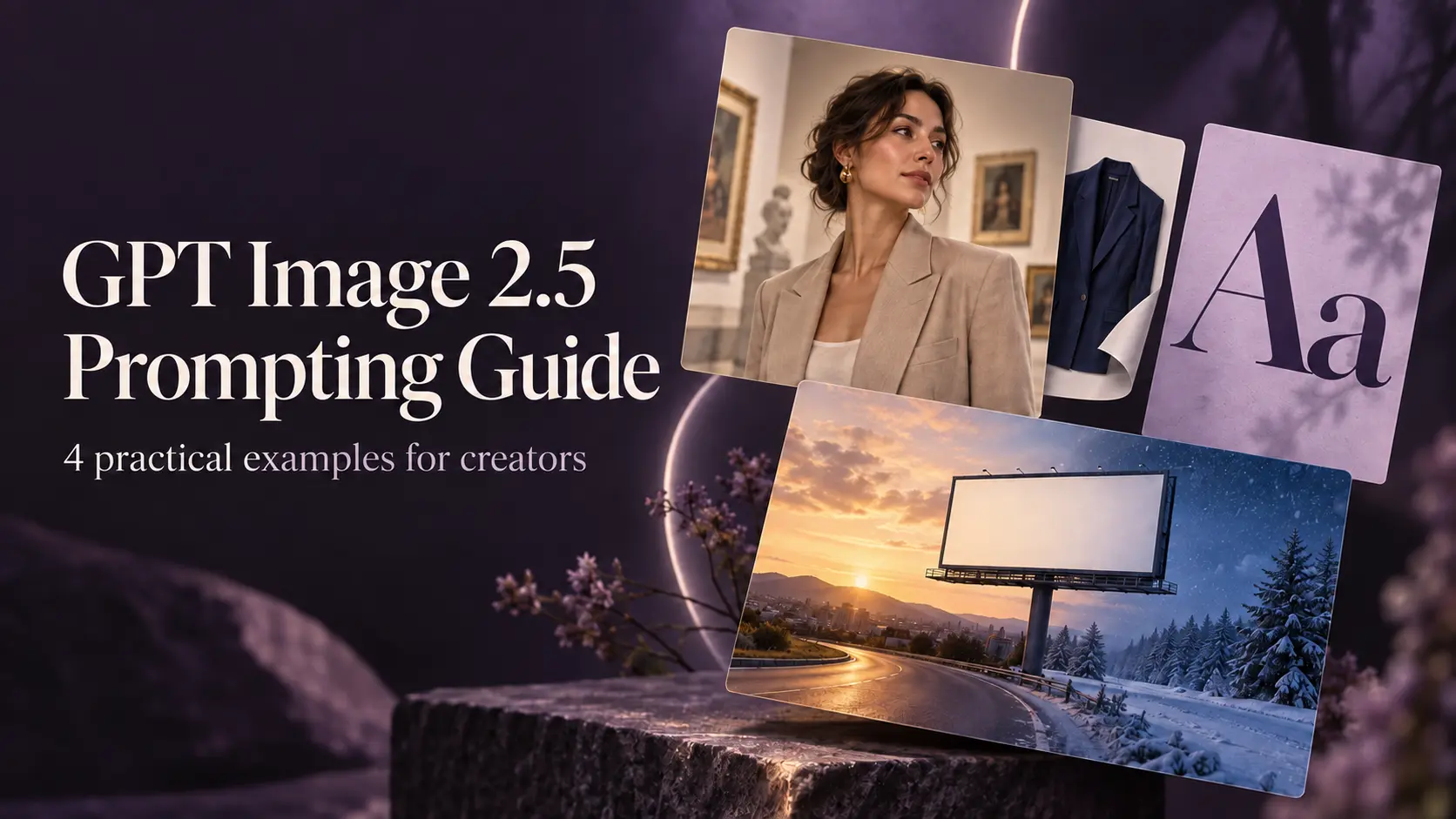 GPT Image 2.5 Prompting Guide: 4 Real Examples for Creators