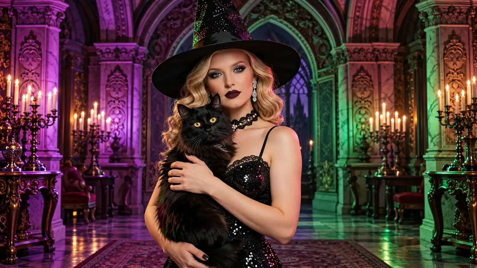 Witch & Cat