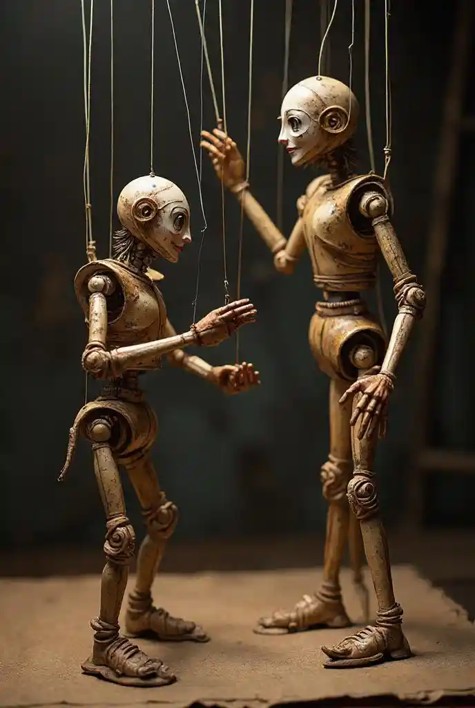 Evangelion Puppet Show