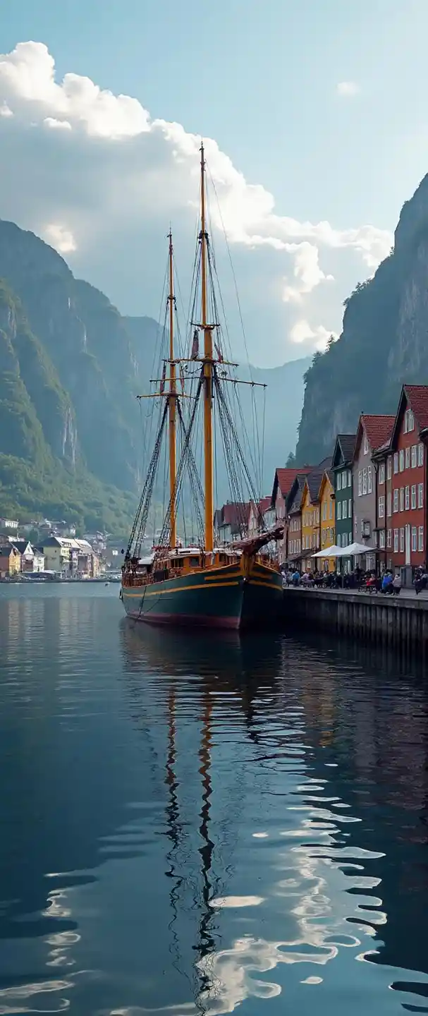 బెర్గెన్ పడవ చిత్రాలు