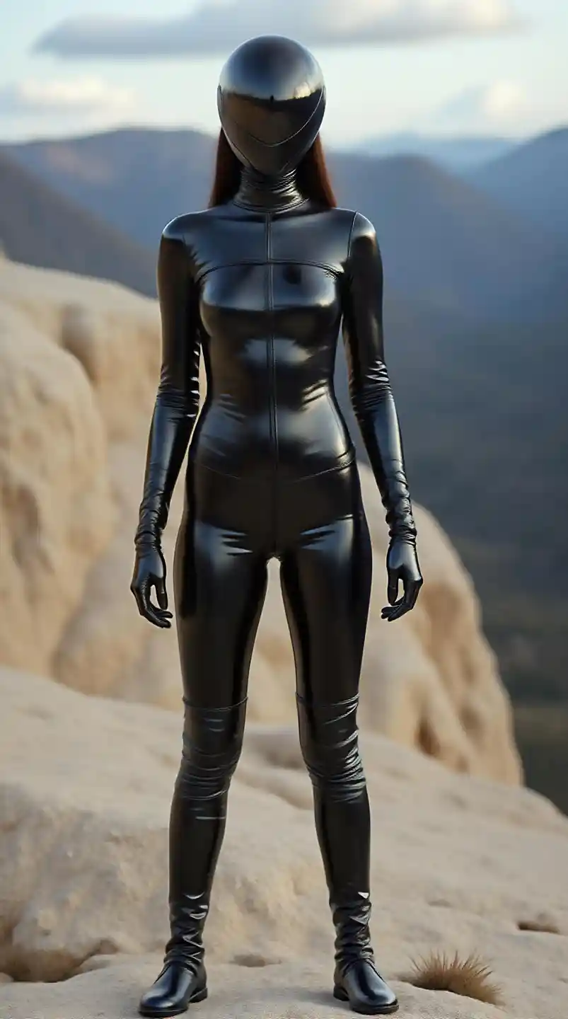 Latex Cliff Scene