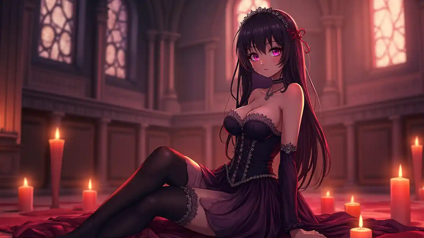 Gothic Anime Beauty