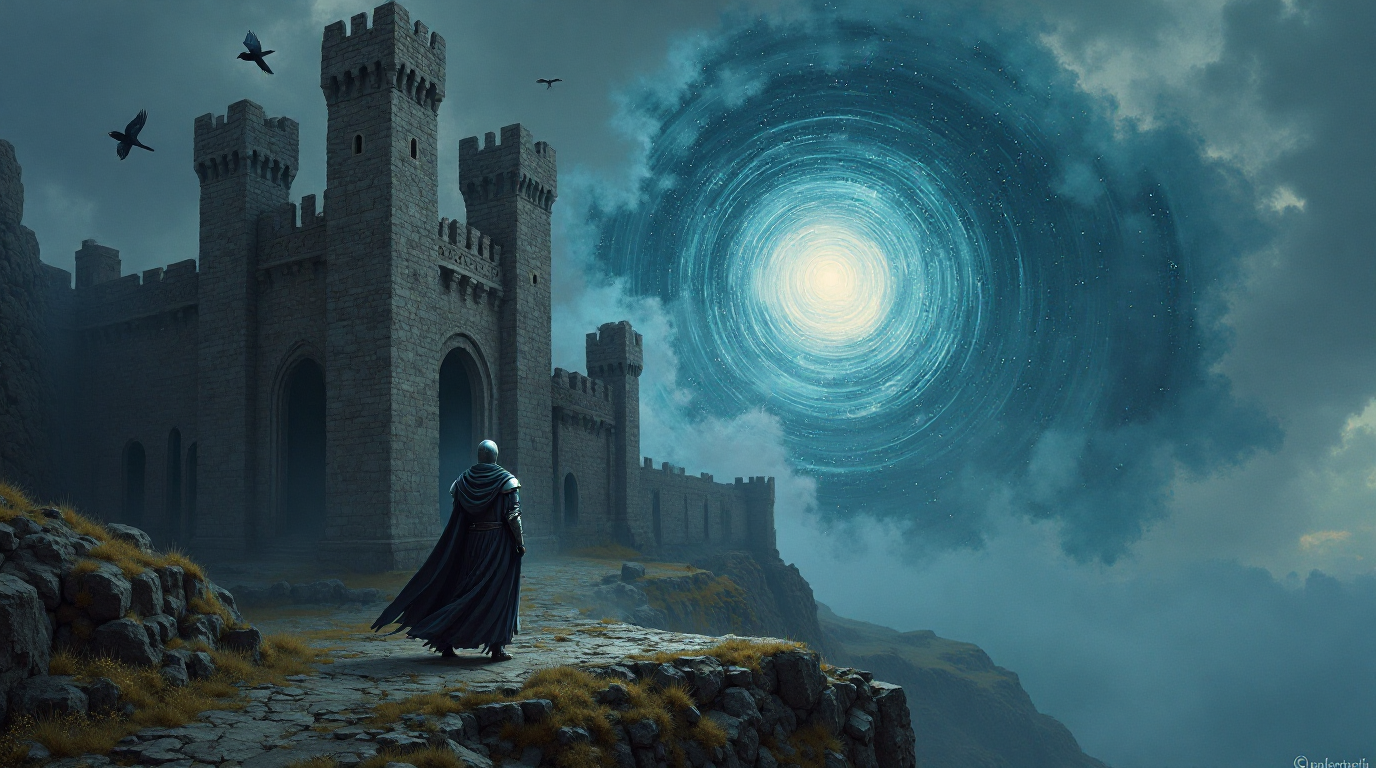 Un château en ruine