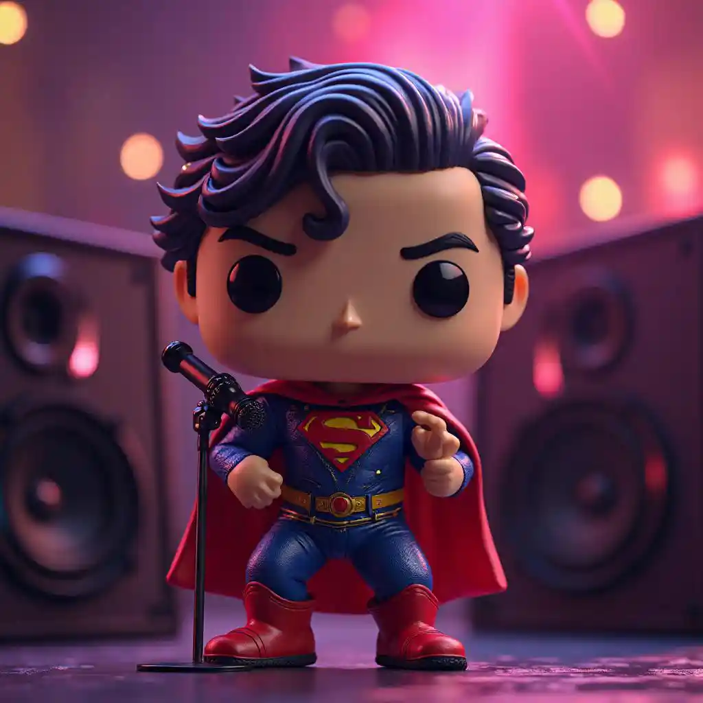 Superman Funko Art